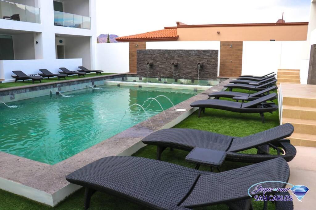 Departamento Turquesa 2 Joyas Del Mar Apartment San Carlos Nuevo Guaymas Exterior photo